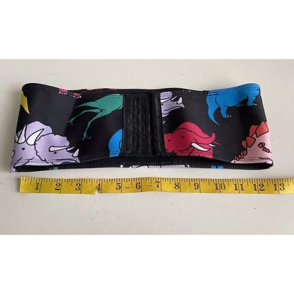 Hoaka X Pony Dinosaur Bikini Top Neoprene Swimsuit Strapless Bandeau Women’s S+ - Picture 4 of 7